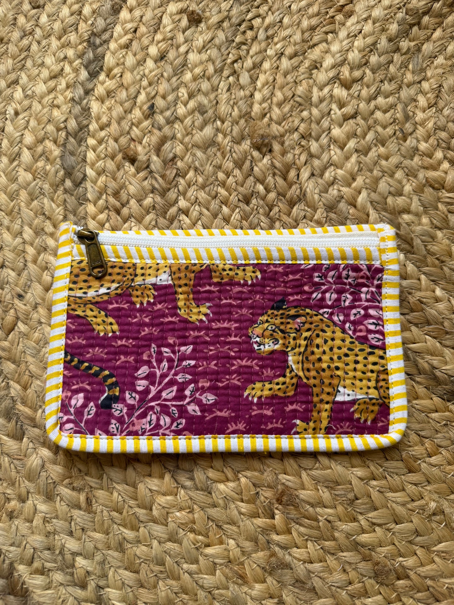 Baingani Sher print wallet