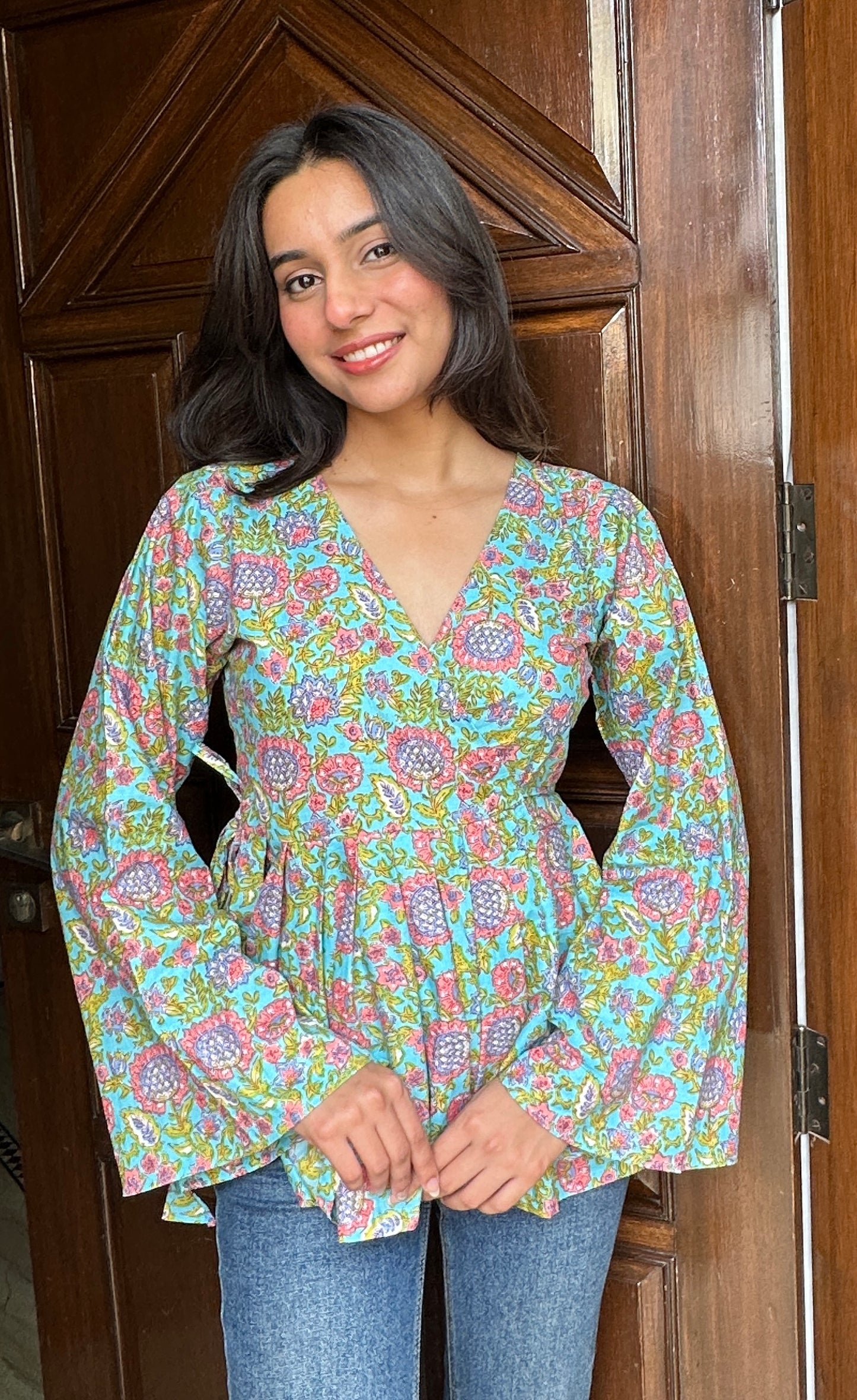 Wrap around Angrakha Top