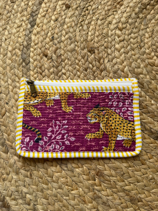 Baingani Sher print wallet
