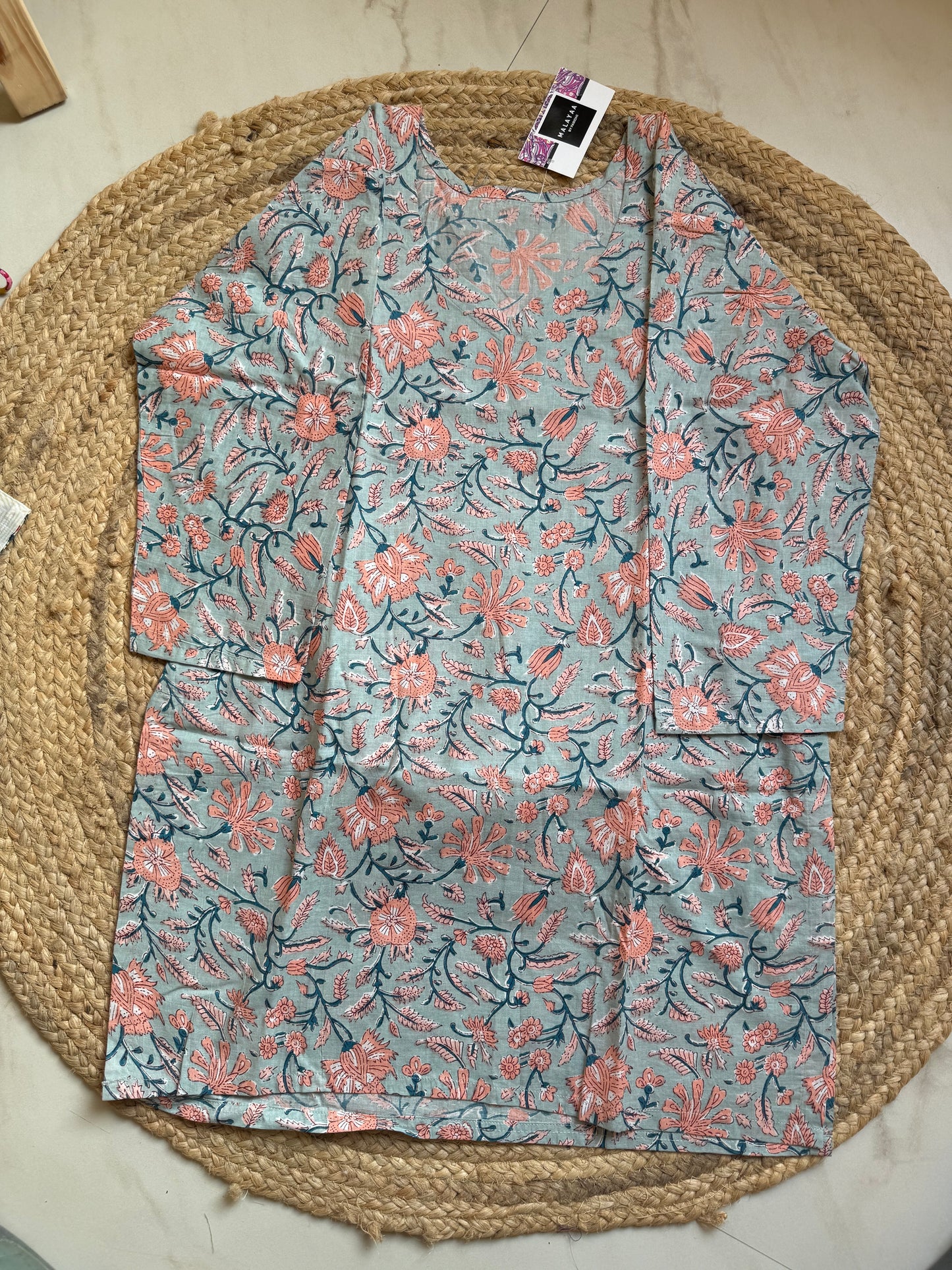 Pastel Short Kurti