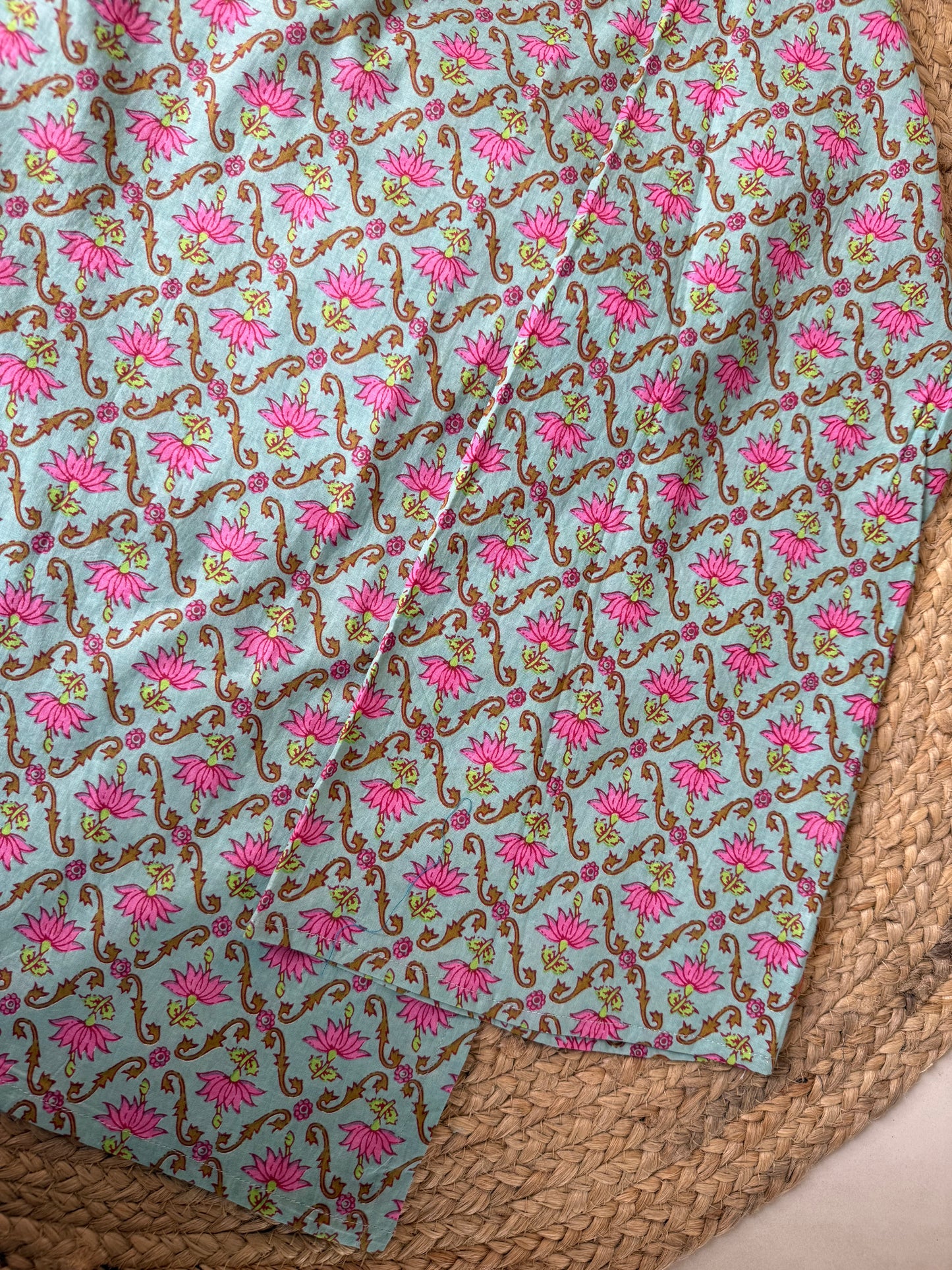Lotus Katha emblished Kurti