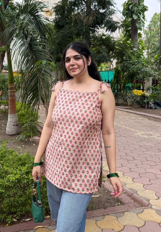 Beaded Short Kurti