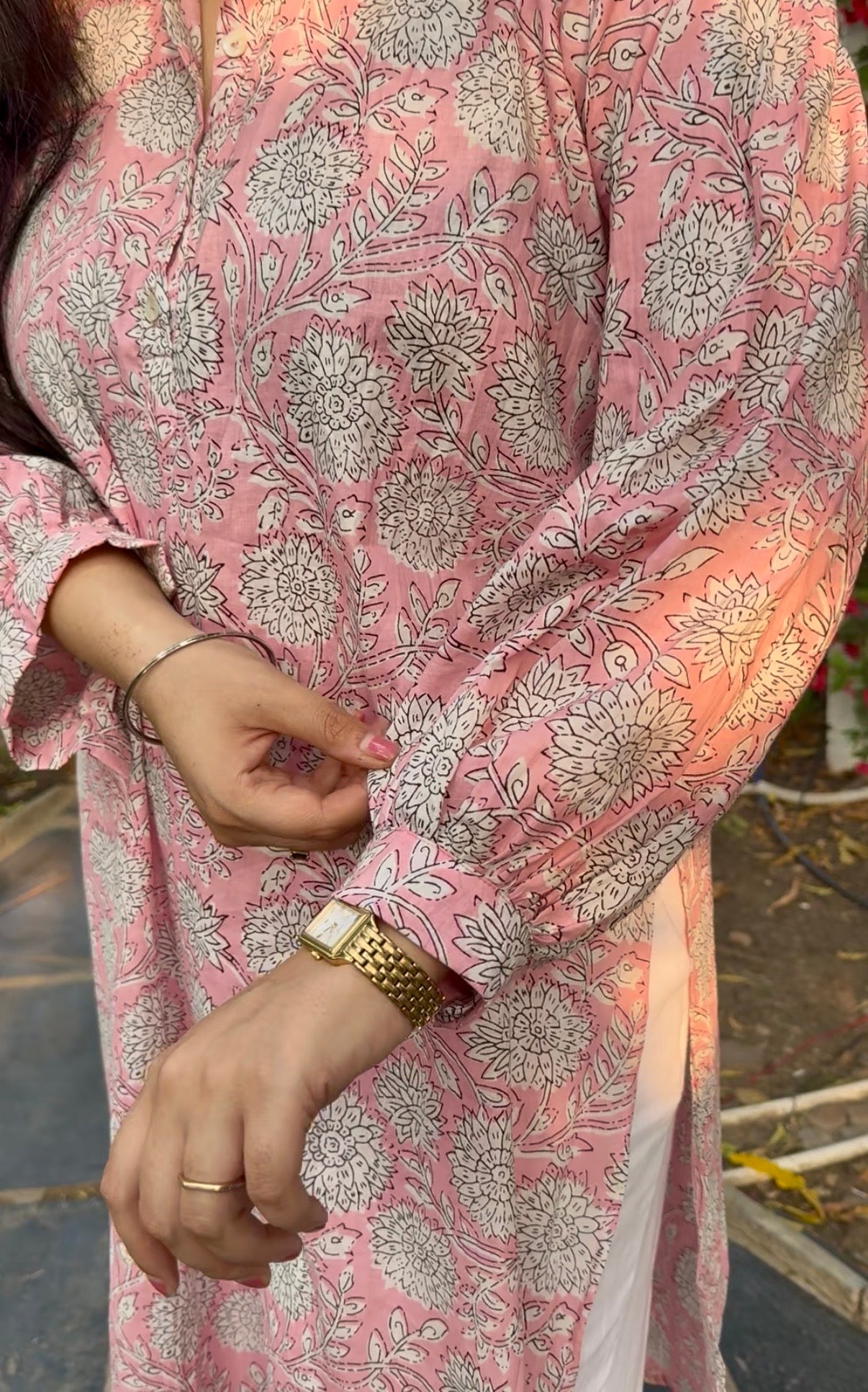 Baloon sleeves Kurti