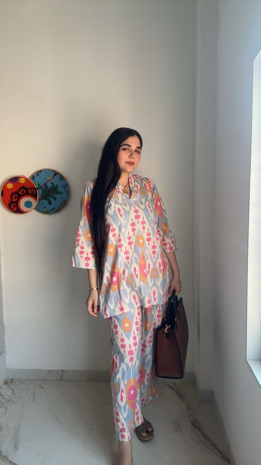 Ikat kurta set