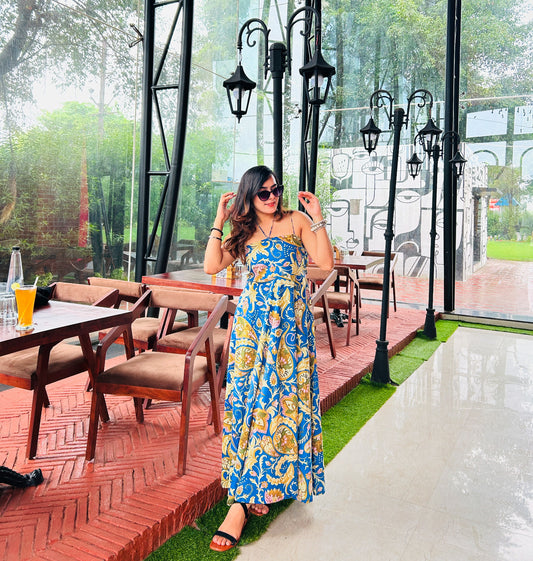 Choker pattern Dress