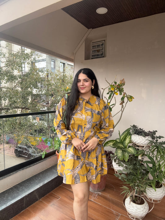 Quirky Shirt Dress
