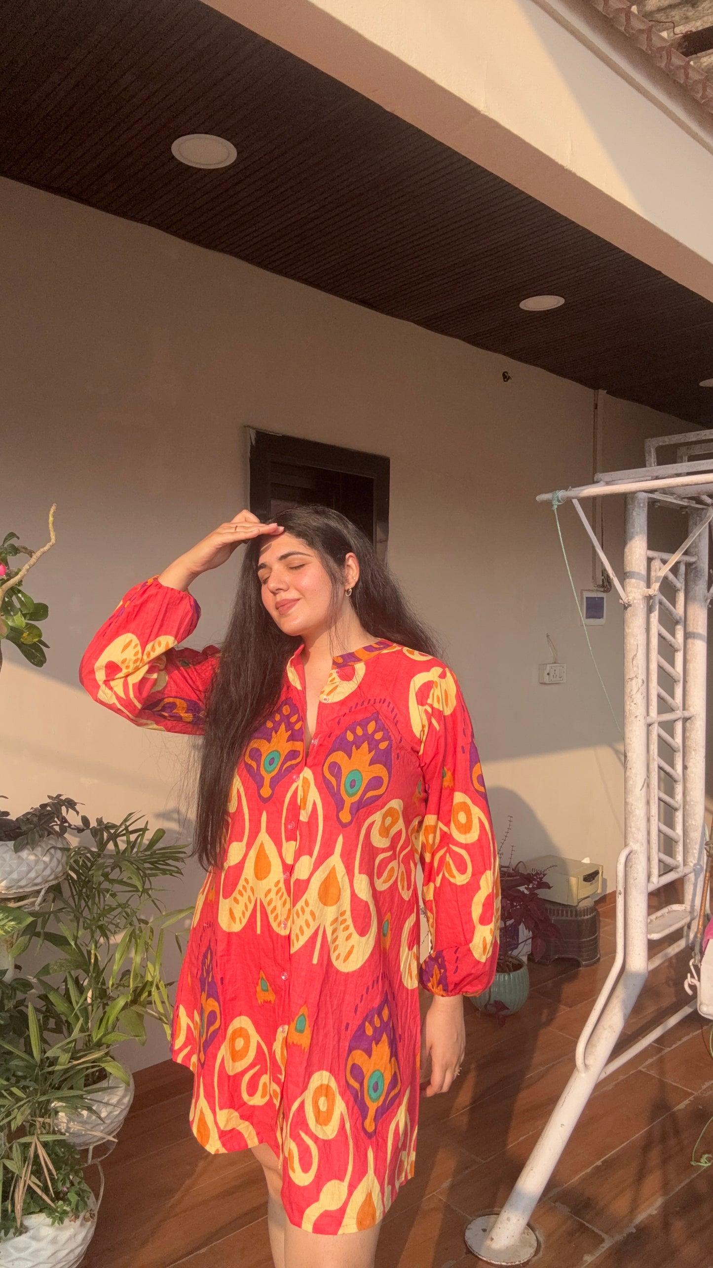Sunset Raga Dress