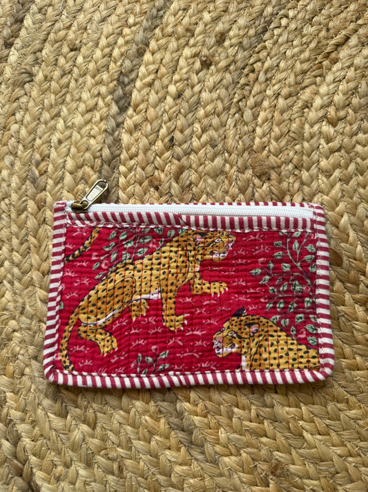 Red Leopard wallet