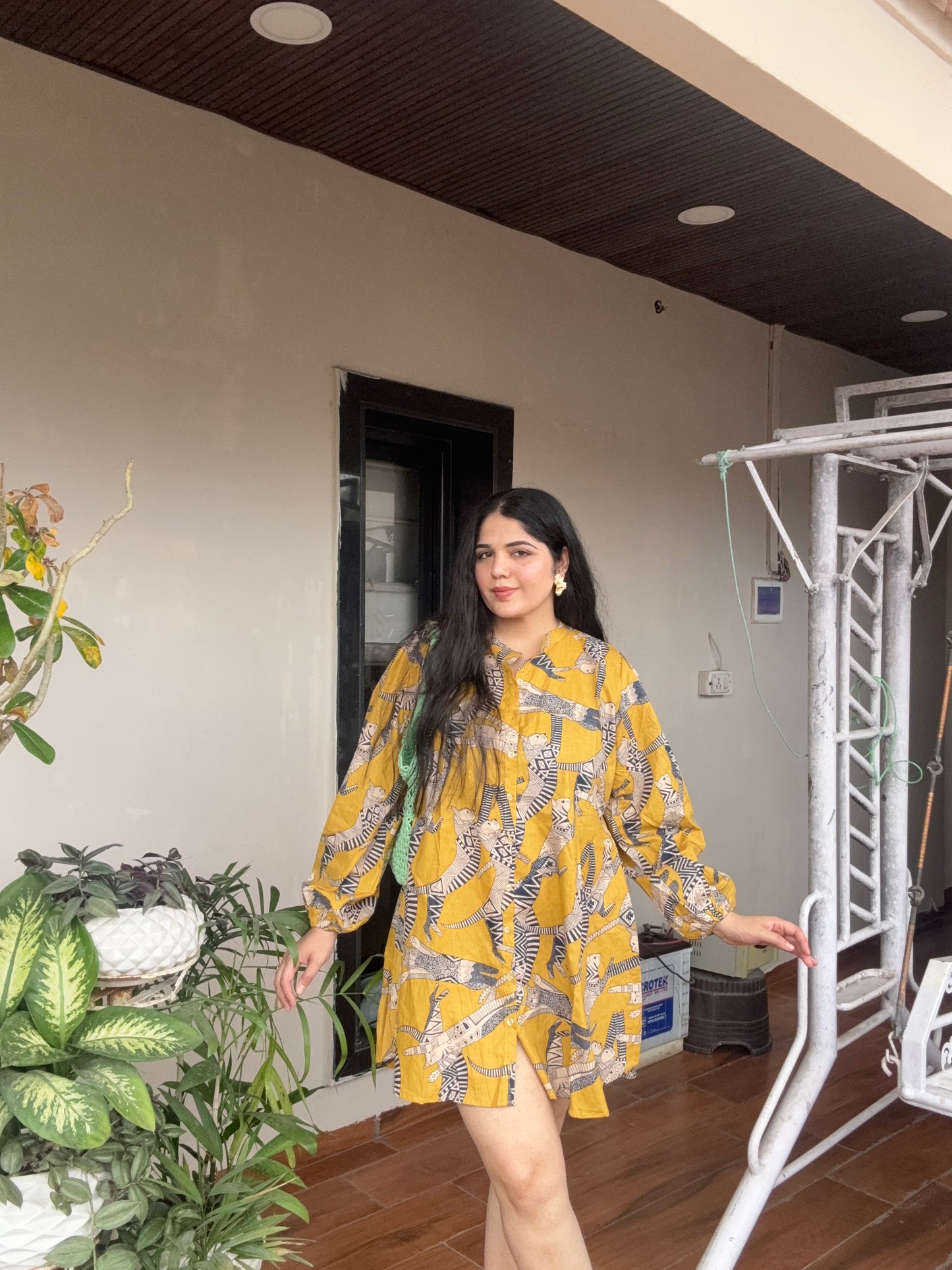 Quirky Shirt Dress