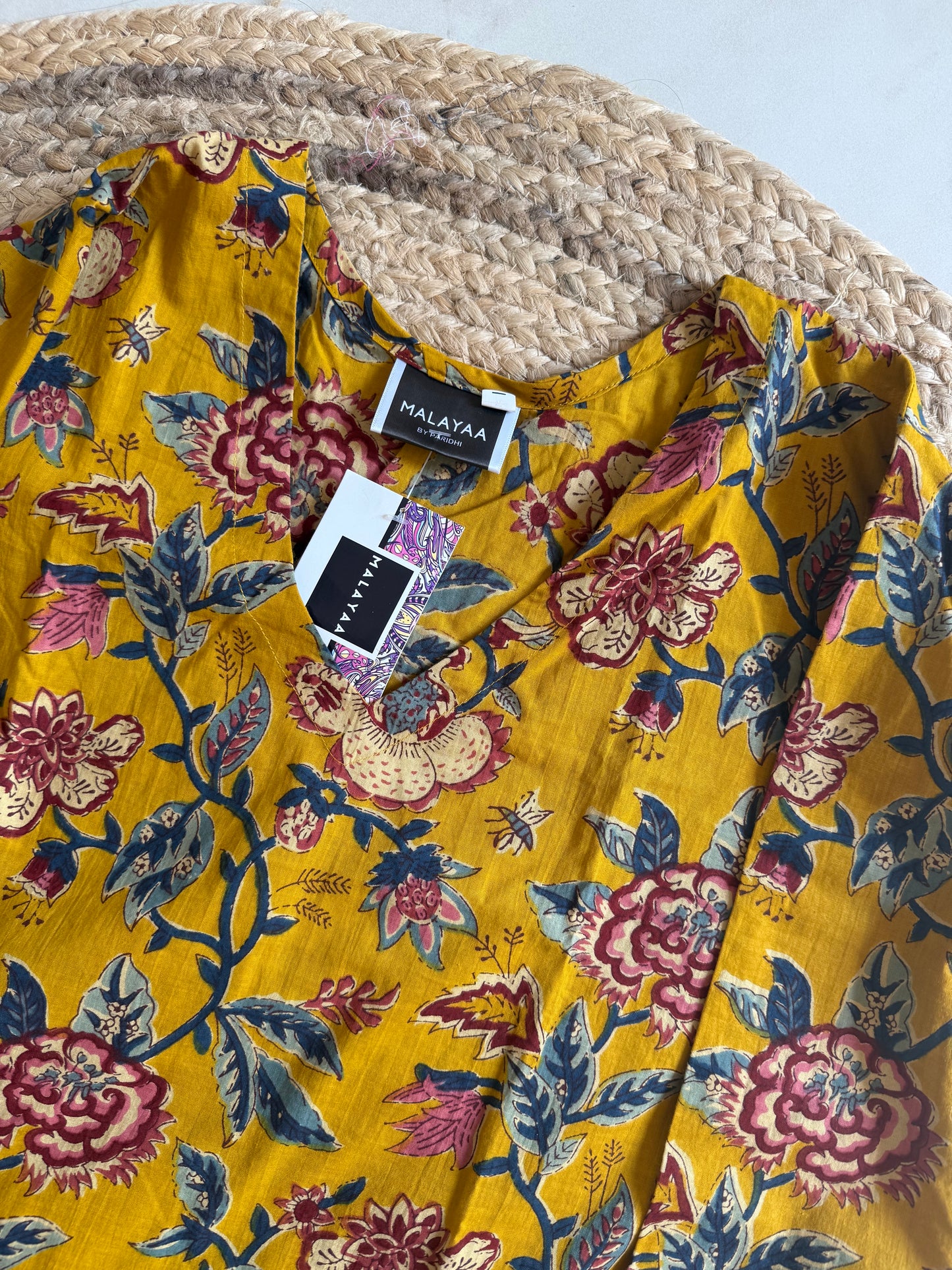 Mustard short Kurti
