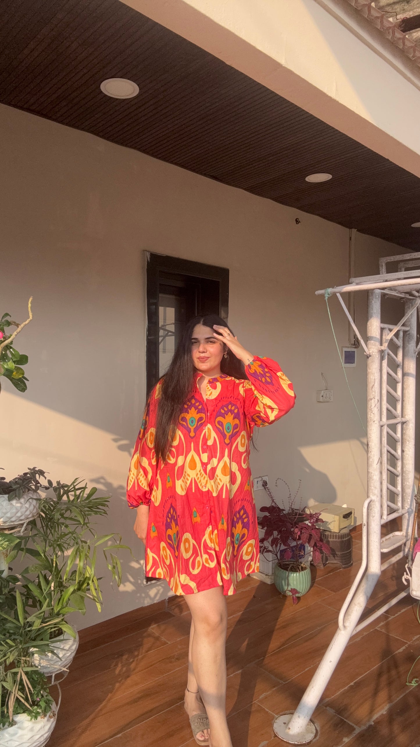 Sunset Raga Dress