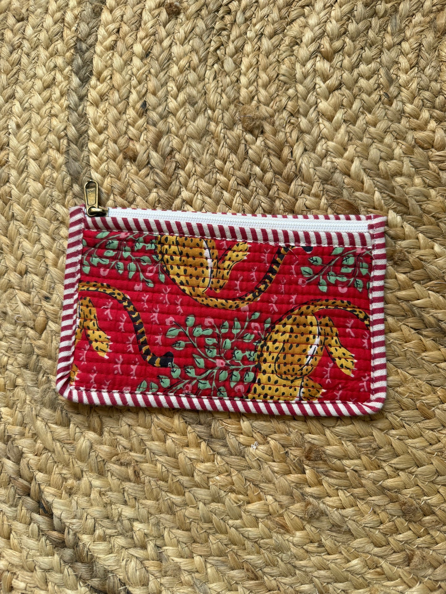 Laal sher print wallet