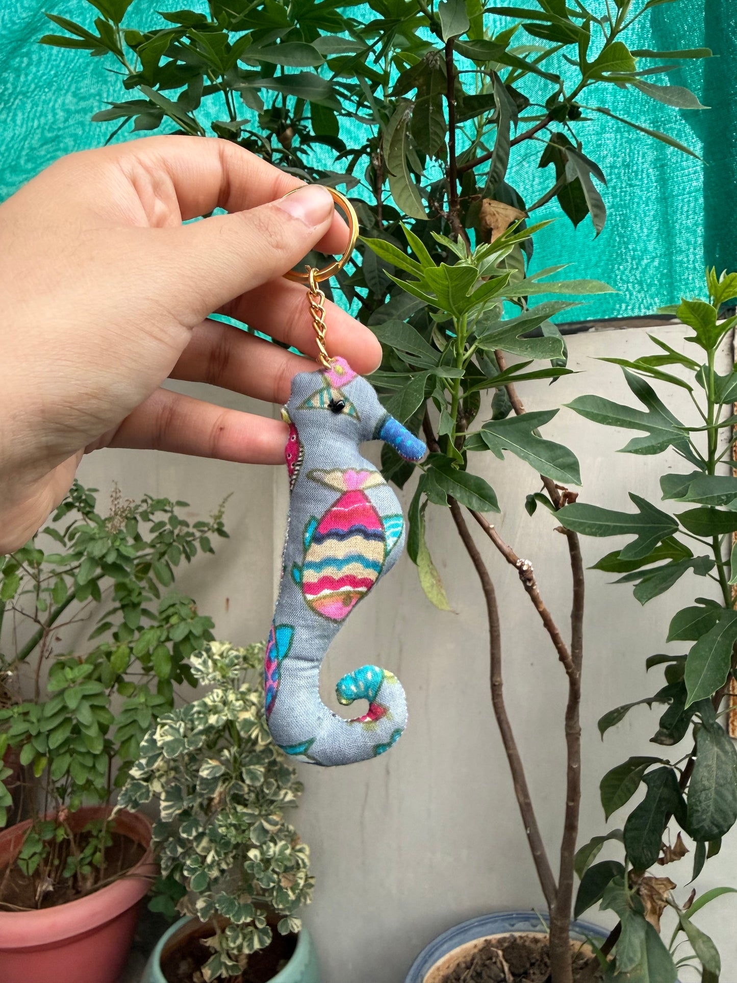 Sea Horse Bag charm