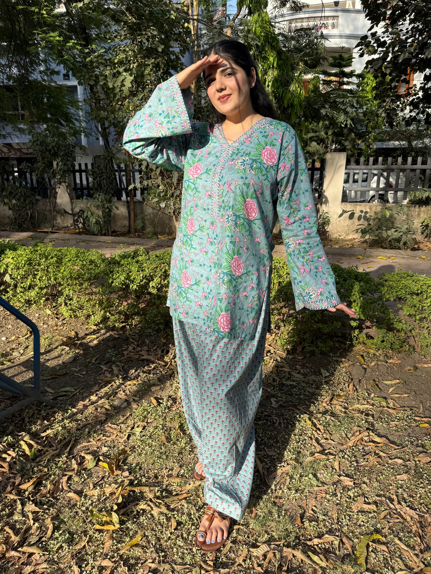 Amber  salwar set