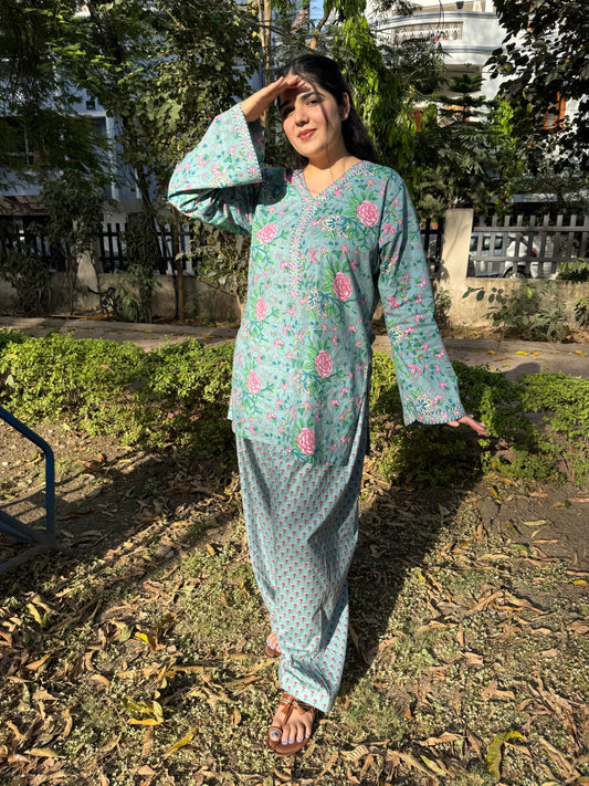Amber  salwar set