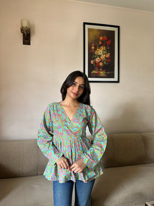 Wrap around Angrakha Top