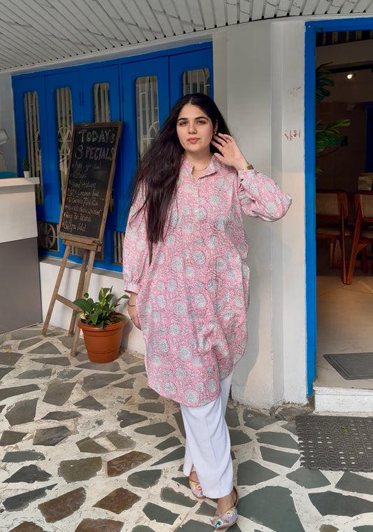 Baloon sleeves Kurti